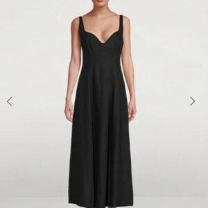 NWOT Mara Hoffman Perdita Long A-Line Linen Dress